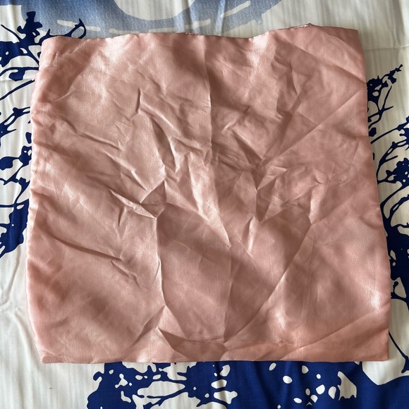 Pink Rose Throw Pillow - Picture 3 of 14